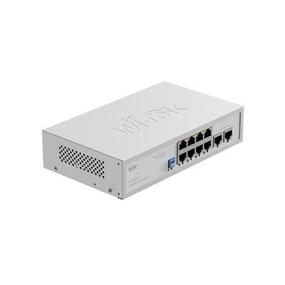 WI-PS210S V2 - 8FE + 2FE Hi-PoE switch; 250m; 95W