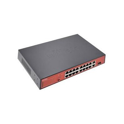 WI-PS518G V4 - 16FE + 1Combo SFP + 1GE HiPoE switch; 250m; 185W