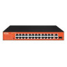 WI-PS526GH - 24FE + 1Combo SFP + 1GE PoE switch, 250m, 200W