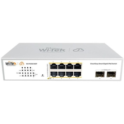 WI-PCES310GF V2 - 8GE + 2SFP 802.3af/at Cloud PoE switch, 120W