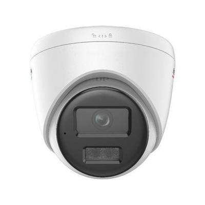 DS-2CD1327G3-LIU(2.8mm) - 2MPix IP Turret Smart Hybrid Light kamera, LED/IR 30m, mikrofon, IP67