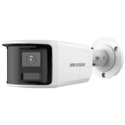 DS-2CD2T83G2P-LISU/SL(180°) - 8MPix IP Bullet Smart Hybrid Light AcuSense panoramatická kamera, IR/LED 30m, Audio, Alarm, Mikrof
