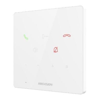 DS-KH7000EY-E2/White - 2-žilová HD vnitřní dotyková Audio stanice, bílá