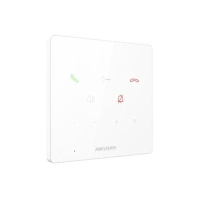 DS-KH7000EY-E2/White - 2-žilová HD vnitřní dotyková Audio stanice, bílá