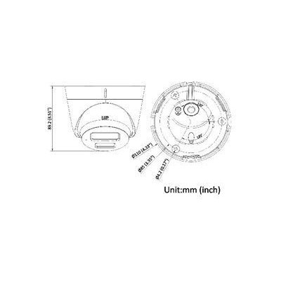 DS-2CD1323G2-LIU(2.8mm) - 2MPix IP Turret kamera, IR/LED 30m, mikrofon, IP67
