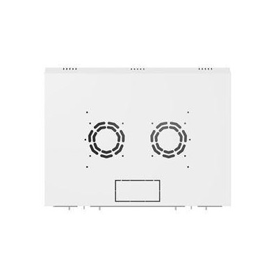 AG-AB09U6045B1-A0CC-A-D1 - Nástěnný rozvaděč AGER 19  9U 600x450mm,šedý,skleněné dveře,80kg,odním. a uzam.bočnice