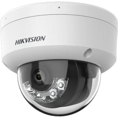 DS-2CD1143G2-LIU(4mm) - 4 MPix IP Dome Smart Hybrid Light kamera, IR/LED 30m, Mikrofon, IP67