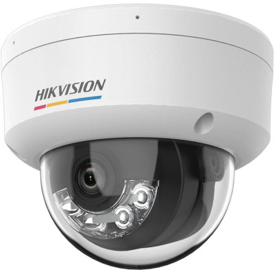 DS-2CD1127G3-LIU(2.8mm) - 2MPix IP Dome ColorVu 3.0 kamera, LED/IR 30m, mikrofon, IP67