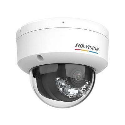 DS-2CD1127G3-LIU(2.8mm) - 2MPix IP Dome ColorVu 3.0 kamera, LED/IR 30m, mikrofon, IP67