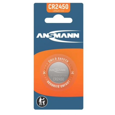 Ansmann CR2450 - Lithiová knoflíková baterie CR2450, 3V