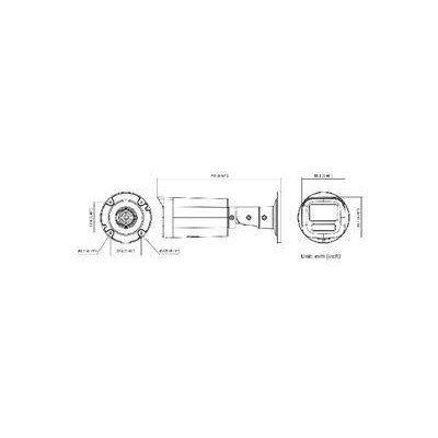 DS-2CD1643G2-LIZSU(2.8-12mm) - 4 MPix IP Smart Hybrid Light Varifocal Bullet kamera IR50m, Alarm, Audio, IP67