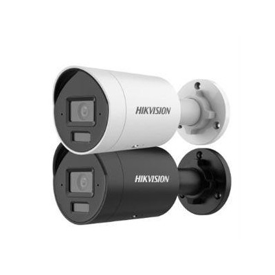 DS-2CD2043G2-LI2U(2.8mm)(BLACK) - 4MPix IP Bullet Smart Hybrid Light AcuSense kamera; LED/IR 40m, mikrofon, IP67, černá
