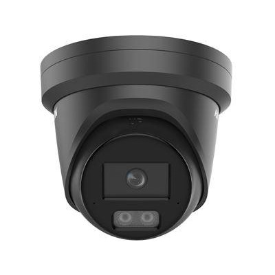 DS-2CD2347G3-LI2UY(2.8mm)(BLACK) - 4MPix IP Turret Smart Hybrid Light AcuSense kamera; LED/IR 30m, WDR 130dB, IP67, černá