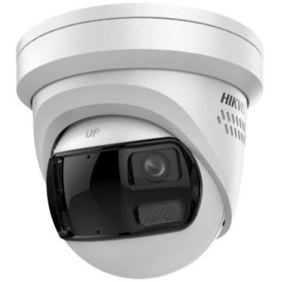 DS-2CD2383G2P-LISU/SL(180°) - 8MPix IP Turret AcuSense panoramatická kamera, IR/LED 30m, WDR 120dB, Audio, Alarm, Mikrofon, Repr