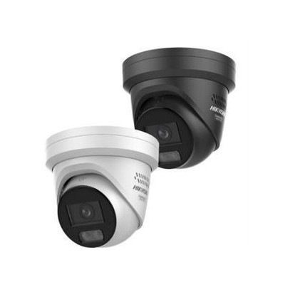 DS-2CD2387G3-LIS2UY/SL(2.8mm) - 8MPix IP Turret Hybrid ColorVu AcuSense kamera; LED/IR 30m, WDR 130dB,audio, alarm, IP67, blikač