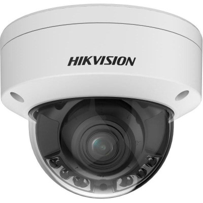 DS-2CD2747G2HT-LIZS(2.8-12mm)(eF) - 4MPix IP Dome Hybrid ColorVu AcuSense kamera, LED/IR 40m, WDR 130dB, Audio, Alarm, IP67, IK1