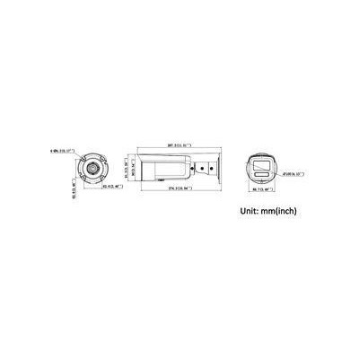 DS-2CD2T123G2-2LI2UY(2.8mm)/BLACK - 12MPix IP Bullet Smart Hybrid Light AcuSense kamera; LED/IR 60m, mikrofon, IP67, černá