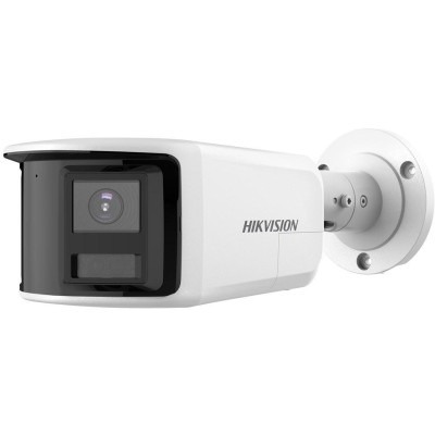 DS-2CD2T63G2P-LISU/SL(180°) - 6MPix IP Bullet Smart Hybrid Light AcuSense panoramatická kamera, IR/LED 30m, Audio, Alarm, Mikrof