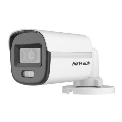 DS-2CE10KF0T-LFS(2.8mm) - 5MPix HDTVI Bullet Smart Hybrid Light kamera, LED/IR 20m, 4v1, IP67,