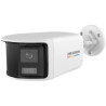 DS-2CE12KF3TP-DLS - 3K panoramatická HDTVI Bullet Smart Hybrid Light kamera, LED/IR 40m, mikrofon, IP67