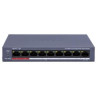 Hikvision DS-3E0109P-E/M(C) - Switch 8x 100TX PoE + 1x 100TX uplink, 80W, Super PoE&nbsp;Hardwarové funkce	PoE porty: 8x 10/100Mbps RJ45,&nbsp;Uplink Port: 10/100M Ethernet Port RJ45	Switching Capacity: 1,8Gbps	Max. Forwarding Rate: 1.34Mpps	Super PoE: podpora přenosu na vzdálelenost&nbsp;až 300m	Forwarding Mode: Store-and-forward	MAC Address Table: 2K	PoE Standard: IEEE802.3af, IEEE802.3at	PoE Power: max. 80W	Max Port Power: 30WOstatní parametry	Napájení: 54&nbsp;VDC&nbsp;1,6A; napájecí zdroj v balení	Spotřeba energie: max 86W	Přepěťová ochrana: 6kV	Pracovní teplota: 0°C - 40°C	Pracovní vlhkost: 5% - 95% , non-condensing	Hmotnost: 0.35kg	Rozměry: 170 x 28&nbsp;x 93 mm