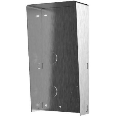 DS-KABD8003-RS2/S - Kryt proti dešti a slunci pro 2-modulový interkom, nerez