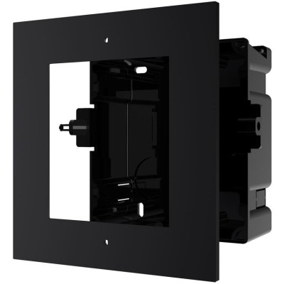 DS-KD-ACF1/Black BV - rámeček interkomu pro zápustnou montáž, černý