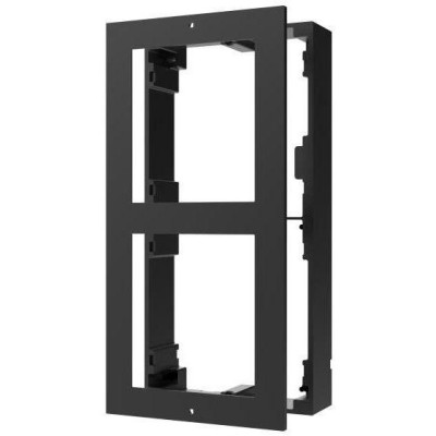 DS-KD-ACW2/Black - 2-rámeček interkomu pro povrchovou montáž, černý