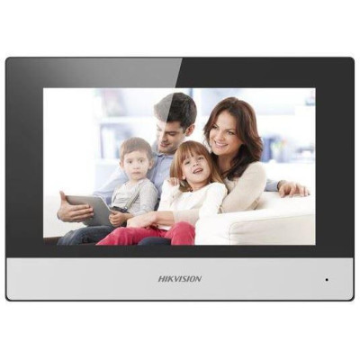 DS-KH6320-TE1 - 7" IP bytový dotykový monitor, PoE