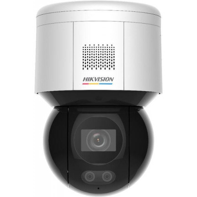 DS-2DE3A400BW-DE(F1)(T5) - 4MPix IP PT ColorVu kamera, obj. 4mm, LED 30m, WiFi, audio, alarm, mikrofon, reproduktor, blikač