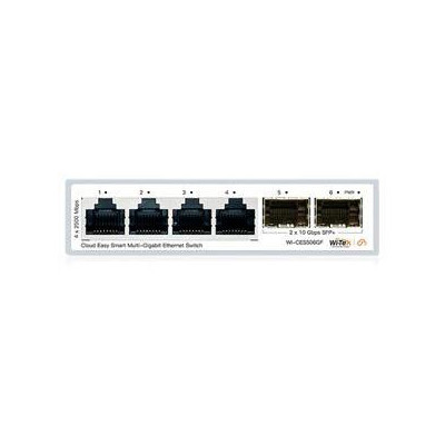 WI-CES506GF - CLOUD Smart switch - 4x 2,5Gb RJ45 + 2x 10Gb SFP+ uplink