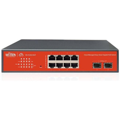 WI-PCES310GF - 8GE + 2SFP 802.3af/at Cloud PoE switch, 120W