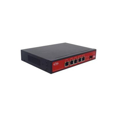 WI-PS306GF-UPS-15A V2 - Solárně napájený UPS PoE Switc; 5GE+1SFP (baterie + DC input)