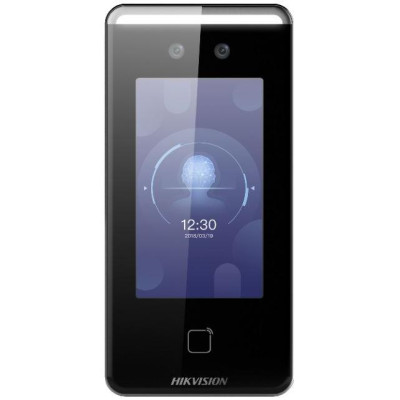 DS-K1T341AM-S - vstupní terminál s rozpoznáním obličeje, 4,3" dotykový displej, čtečka Mifare karet