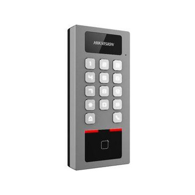 DS-K1T502DBWX - IP interkom/vstupní terminál se čtečkou Mifare karet