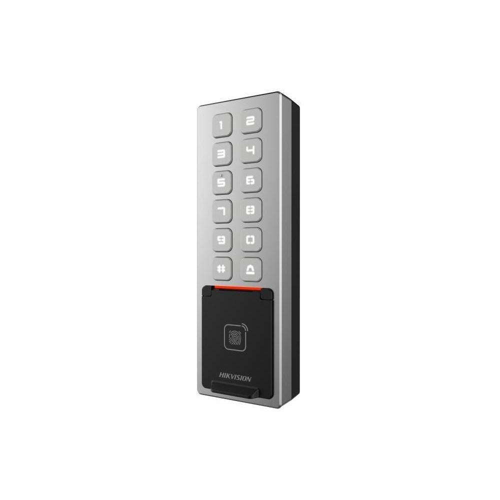 DS-K1T805MBFWX - Vstupní terminál, ověřování kartou, otiskem prstu, PIN, Bluetooth, Wi-Fi DS-K1T805MBFWX - Vstupní terminál, ověřování kartou, otiskem prstu, PIN, Bluetooth, Wi-Fi