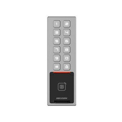 DS-K1T805MBFWX - Vstupní terminál, ověřování kartou, otiskem prstu, PIN, Bluetooth, Wi-Fi