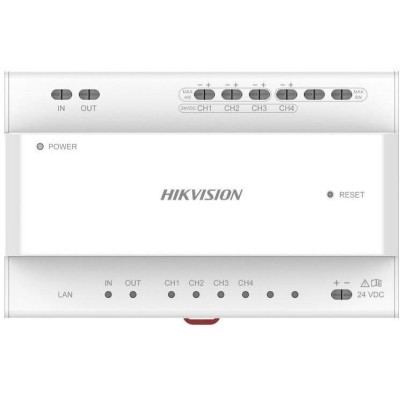 DS-KAD704Y - Video/Audio distributor-injektor až pro 4 zařízení