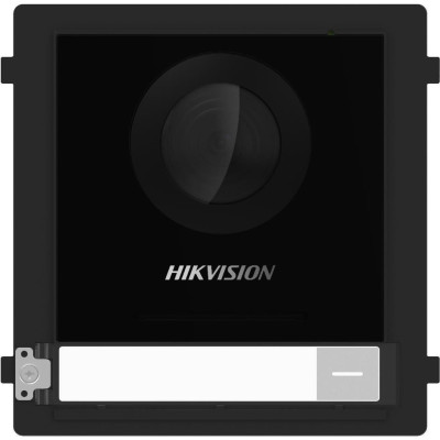 DS-KD8003-IME1(B) - Modul IP interkomu 1-tlačítkový s kamerou, černý