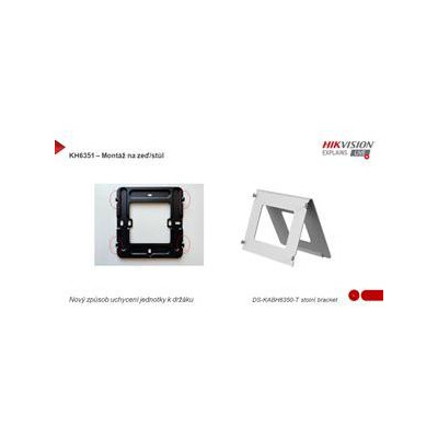 DS-KH6351-TE1 - 7" IP bytový dotykový monitor, PoE