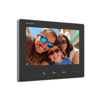 DS-KH7300EY-TE2 - 2-žilový HD 7“ dotykový monitor, černý