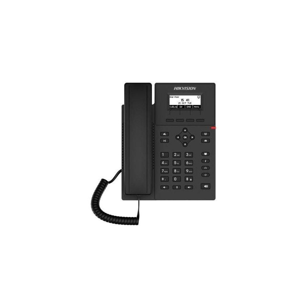 DS-KP6000-HE1 - Vnitřní SIP telefonní stanice s 2,3 palcovým displejem a PoE napájením DS-KP6000-HE1 - Vnitřní SIP telefonní stanice s 2,3 palcovým displejem a PoE napájením