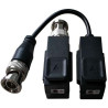 Převodník je určen pro přenos videosignálu z Turbo HD kamer ve vysokém rozlišení prostřednictvím UTP kabelu. Proti standardním převodníkům umožňuje přenos vysokého rozlišení HD a full-HD bez redukce kvality (ostrosti, hloubky, rozlišení&nbsp;apod.). Podporuje kamery a rekordéry s&nbsp;technologií POC	Pasivní vysílač / přijímač video signálu&nbsp;po UTP kabelu	Kategorie kabelu: Cat.5 / Cat.5e / Cat.6	Maximální rozlišení kamer: 8MP	Kompatibilní formáty:&nbsp;HDCVI/TVI/AHD/CVBS	BNC konektor na kabelu/ pružinová svorkovnice	Maximální přenosová vzdálenost u kamer bez POC: 250m&nbsp;	Maximální přenosová vzdálenost u kamer s&nbsp;POC: 150m&nbsp;	Impedance:&nbsp;BNC Male - 75 ohms / UTP Cable - 100 ohms	Mini rozměry&nbsp;- 50 x 20 x 22mm + 150 x 20 x 22mm (s kabelem)	Montáž přímo do DVR nebo na k