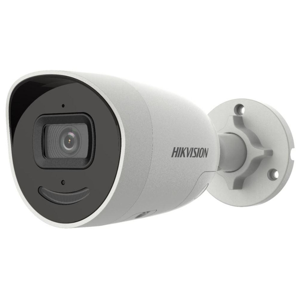 DS-2CD2046G2-IU/SL(4mm)(C) - 4MPix IP Bullet AcuSense kamera, IR 40m, reproduktor, mikrofon, blikač