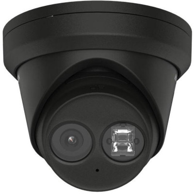 DS-2CD2383G2-IU(BLACK)(2.8mm) - 8MPix IP Turret kamera, IR 30m, mikrofon, černá