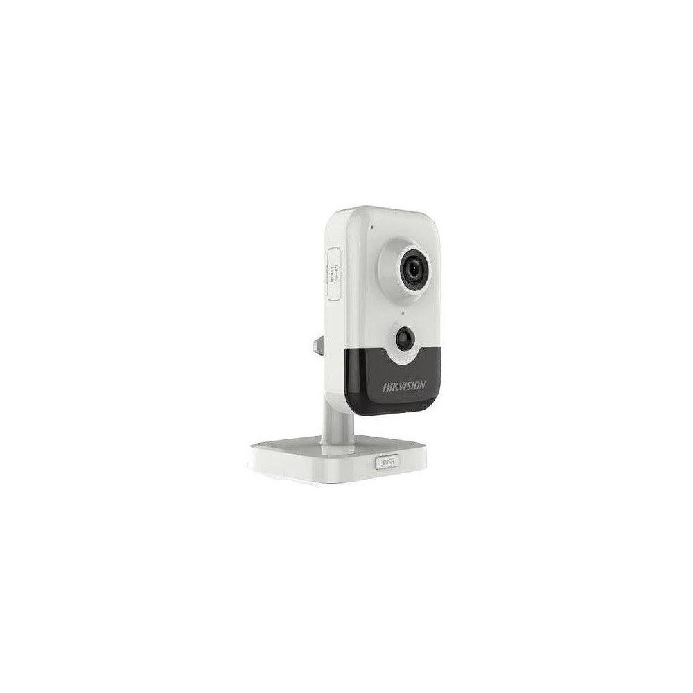 DS-2CD2421G0-IW(2.8mm)(W) - 2MPix IP Cube kamera, IR 10m, PIR, Wi-Fi, mikrofon + reproduktor