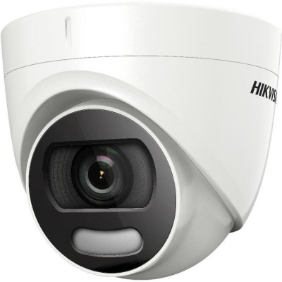 DS-2CE72HFT-E(2.8mm) - 5MPix HDTVI Turret ColorVu kamera, LED 20m, 4v1, IP67, PoC, WDR 130dB