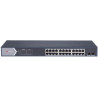 Full Gigabit Smart managed PoE SwitchSmart funkce	Vizualizace topologie sítě	Alarmy typu PUSH	Monitoring stavu zařízení v reálném čase	Správa šířky pásma	Náhled trasování	Rozpoznávání zařízení	Náhled živého snímkuHardwarové&nbsp;funkce	PoE porty: 24x Gb +&nbsp;Uplink port: 2x Gb&nbsp;SFP	PoE standard: IEEE 802.3af, IEEE 802.3at	Network standard: IEEE 802.3, IEEE 802.3u, IEEE 802.3x, IEEE 802.3ab, IEEE 802.3z	Switching capacity: 52&nbsp;Gbps	Forwarding mode: Store-and-forward	Super PoE: podpora přenosu na vzdálelenost 300m	MAC address Table: 8k	Power: max. 370WOstatní parametry	Port max. power 30W	napájení: 100-240V AC, 50/60Hz	spotřeba energie: max 400W	pracovní teplota: -10°C - +55°C	pracovní vlhkost: 5% - 95%, non-condensing	hmotnost: 2,9kg	rozměry: 440 x 221&nbsp;x 44mmMontážní sada pr