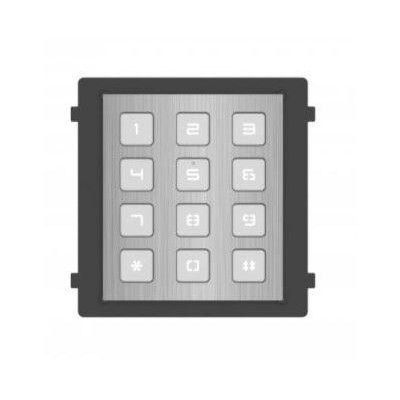 DS-KD-KP/S - Modul interkomu s kódovou klávesnicí, nerez