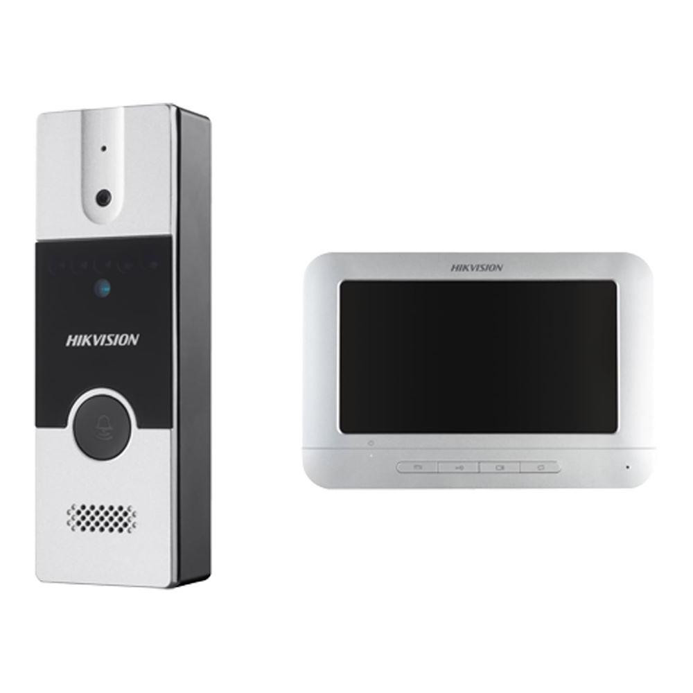 DS-KIS202T - Kit videotelefonu, analog. 4-drát, bytový monitor + dveřní stanice